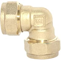 Plumb-Pak PF03-5AMZ - Codo de pared para grifos (tamaño: 15mm- pack de 5)
